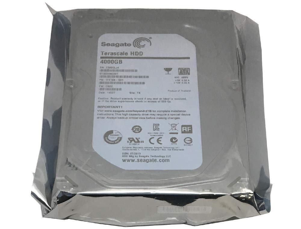 (未使用･未開封品)　SEAGATE Schnittstelle: S-ATA 6 Gb/s/ Kapazitﾃ､t: 4000 GB/ 5900 RPM/ Cache: 64 MB/ Formfaktor: 35 / intern/ Verpackungsart: bulk vf3p617 Seagate ST4000NC000 4TB 3.5